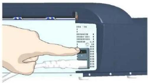 Contex HD3650 - Turn on the scanner - 1