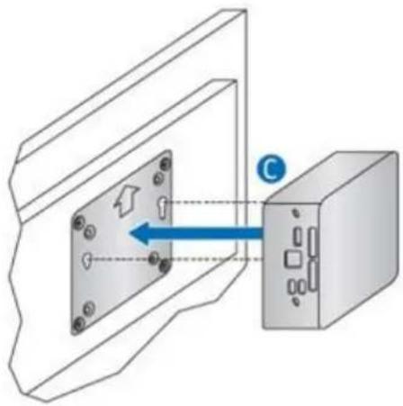 INTEL NUC5I7RYHR - Attach and Use the VESA Bracket (Optional) - 3