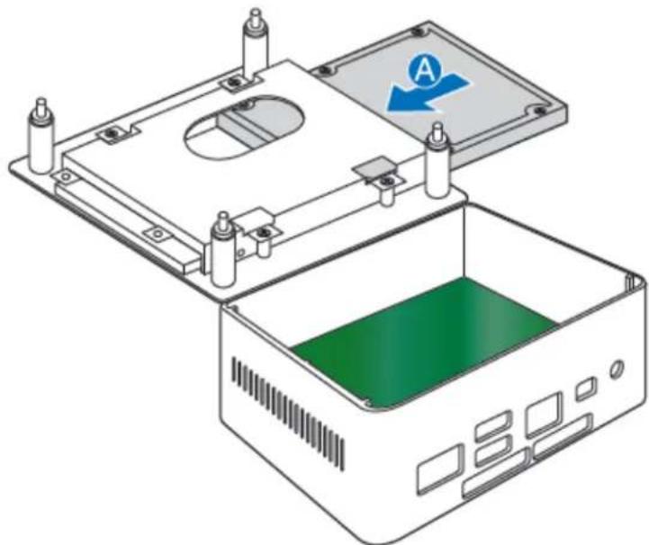 INTEL NUC5I7RYHR - Install a 2.5" SSD or Hard Drive - 1