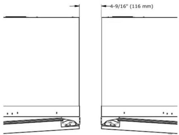 U-Line Wine Captain -3024ZWCS-01A - Hinge-by-Hinge Installation (Mullion) - 2