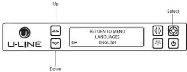 U-Line Wine Captain -3024ZWCS-01A - CUSTOMER MENU - 4