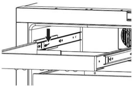 U-Line Wine Captain -3024ZWCS-01A - To remove wine racks for cleaning: - 1