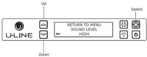 U-Line Wine Captain -3024ZWCS-01A - CUSTOMER MENU - 5