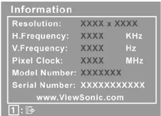 VIEWSONIC VA2231wm - Control Explanation - 10