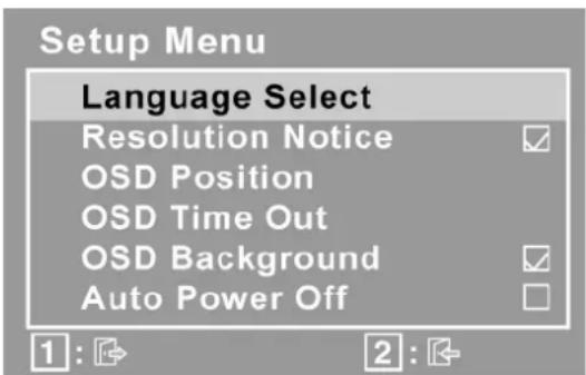 VIEWSONIC VA2231wm - Control Explanation - 14
