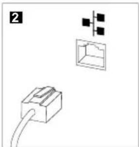 LENOVO Essential C325 - Connect any additional devices that you have. Your computer might not have all connectors shown. - 2