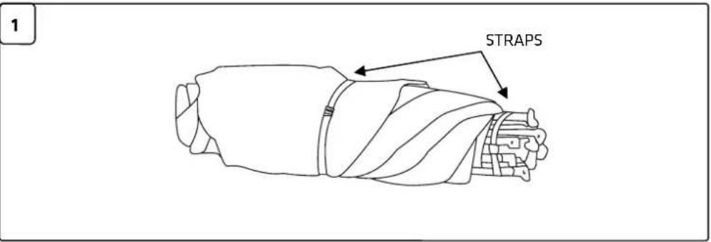 Black Wolf Turbo Lite Plus 240 - TURBO LITE PLUS TENT PITCHING INSTRUCTIONS - 1