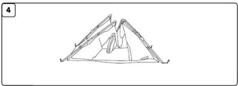 Black Wolf Turbo Lite Plus 240 - TURBO LITE PLUS TENT PACKING INSTRUCTIONS - 3