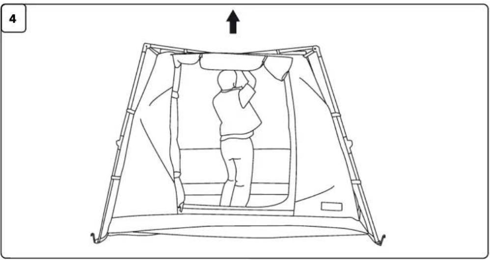 Black Wolf Turbo Lite Plus 240 - TURBO LITE PLUS TENT PITCHING INSTRUCTIONS - 4