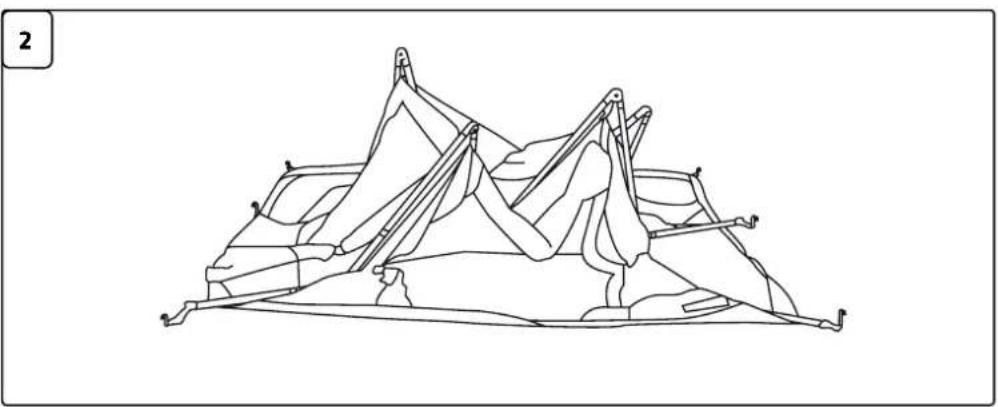 Black Wolf Turbo Lite Plus 240 - TURBO LITE PLUS TENT PITCHING INSTRUCTIONS - 2