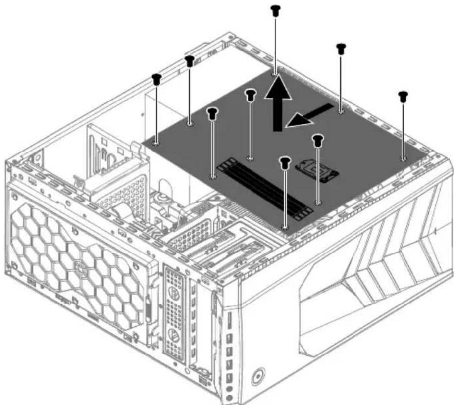 LENOVO Legion Y720T - Replacing the motherboard - 1