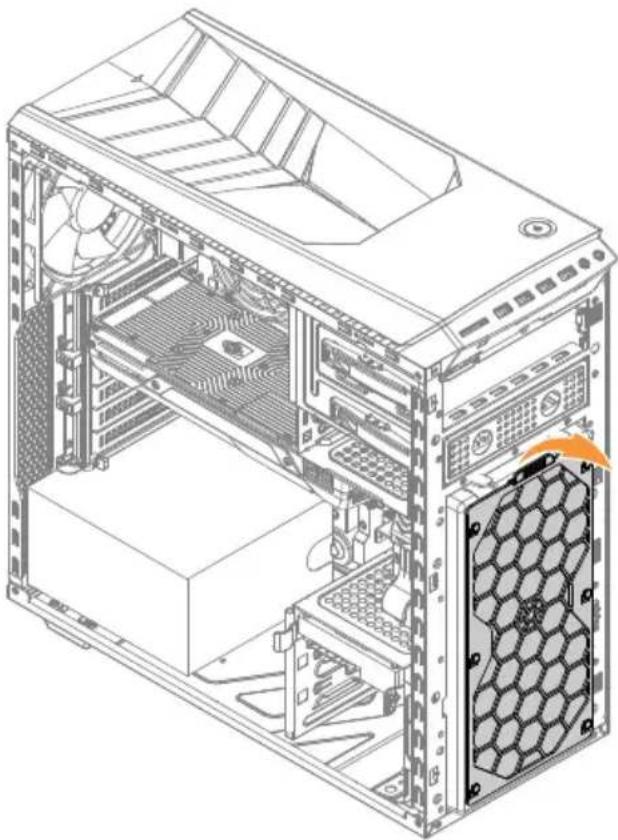 LENOVO Legion Y720T - Cleaning front dust screen - 1