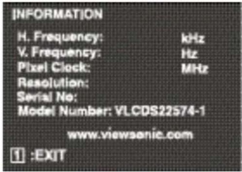 VIEWSONIC VE150m - Control Explanation - 6