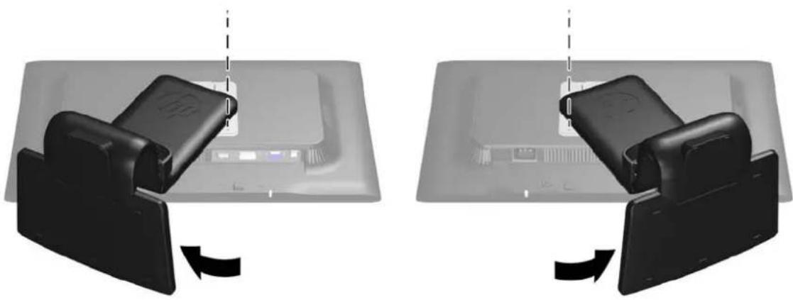 HP Advantage LA2206x - Removing the Monitor Pedestal Base - 2