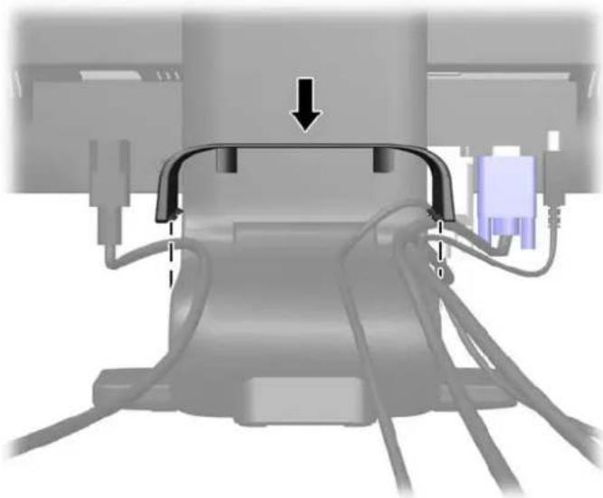 HP Advantage LA2206x - Connecting the Cables - 3