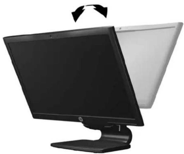 HP Advantage LA2206x - Adjusting the Monitor - 1