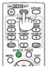 NEC NP-M311X - To turn off the projector: - 3