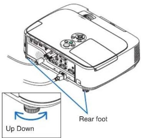 Up Down Rear foot