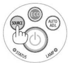 SOURCE ECO AUTO ADJ STATUS LAMP