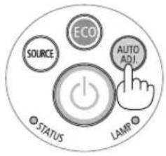 ECO SOURCE AUTO ADJ STATUS LAMP