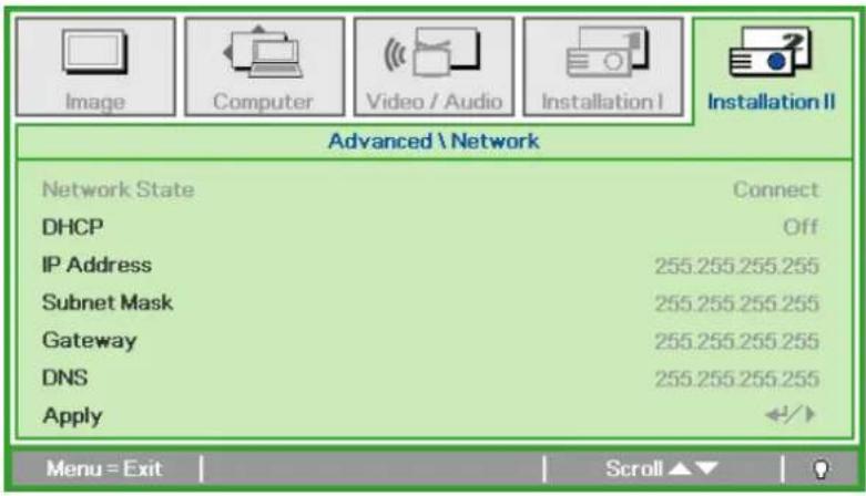 VIVITEK D330WX - Network - 1