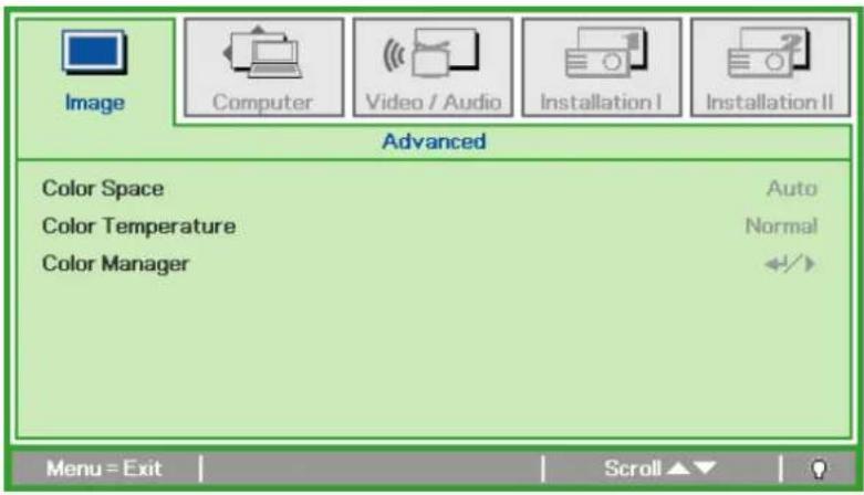 VIVITEK D330WX - Advanced Feature - 1