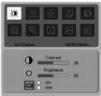 ACER Business B193 - How to adjust a setting - 2