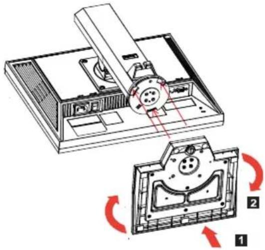 ACER Business B193 - ATTACHING/REMOVING THE BASEA FOR TACHING/REMOVING TH - 1