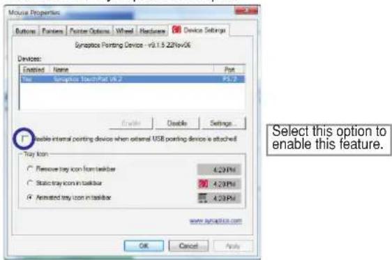 ASUS ROG G71G - □ Automatic Touchpad Disabling (Synaptics) - 2