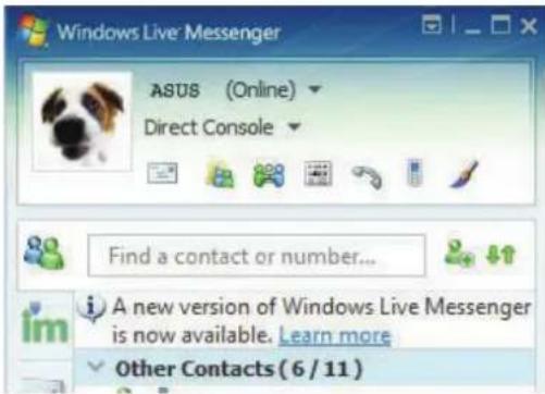 ASUS ROG G71G - Notes for Windows Live Messenger - 3
