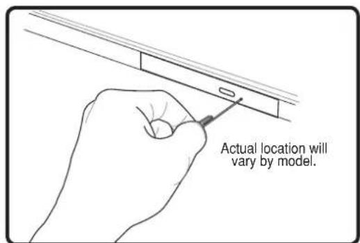 ASUS ROG G71G - Emergency eject - 1