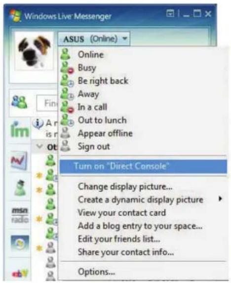 ASUS ROG G71G - Notes for Windows Live Messenger - 2