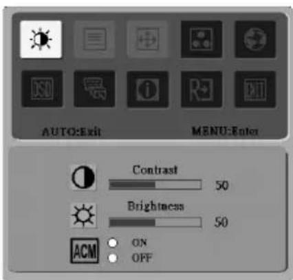 ACER Value V223W - How to adjust a setting - 3