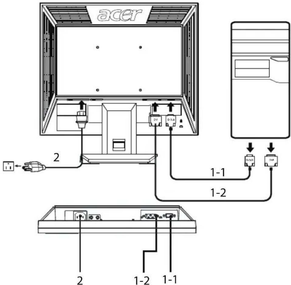 ACER V173B - Steps - 1