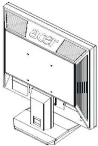 ACER V173B - Removing: - 1