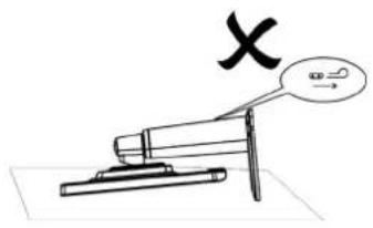 ACER AL1923 - Adjusting the viewing angle (Only AL1923 h/AL1923 r) - 4
