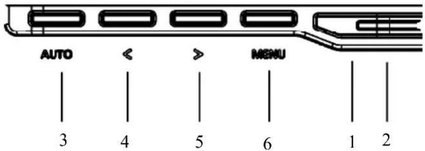 ACER AL1717F - USER CONTROLS - 1