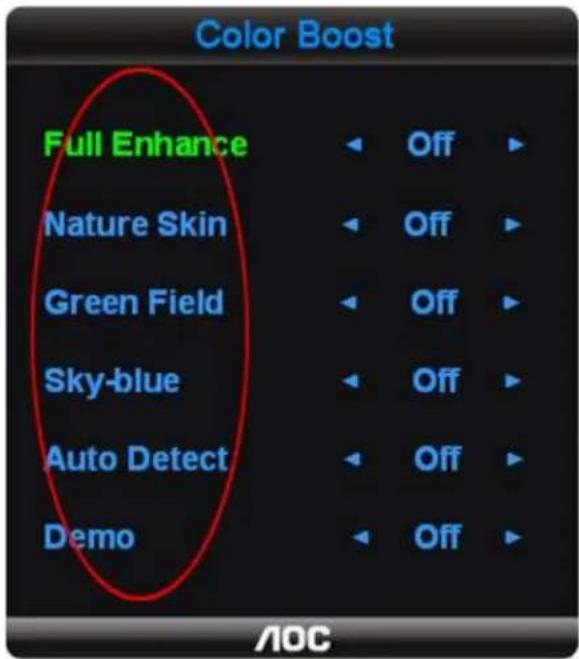 AOC 619Fh - Dynamic Color Boost - 2