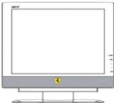 ACER Ferrari F20 - Assembling the Monitor - 2
