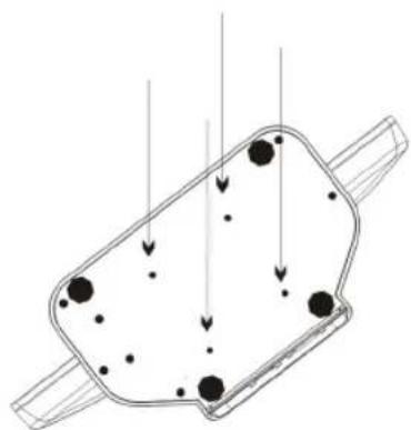 ACER AL1951D - Installing the wall mounting bracket (not included) - 2
