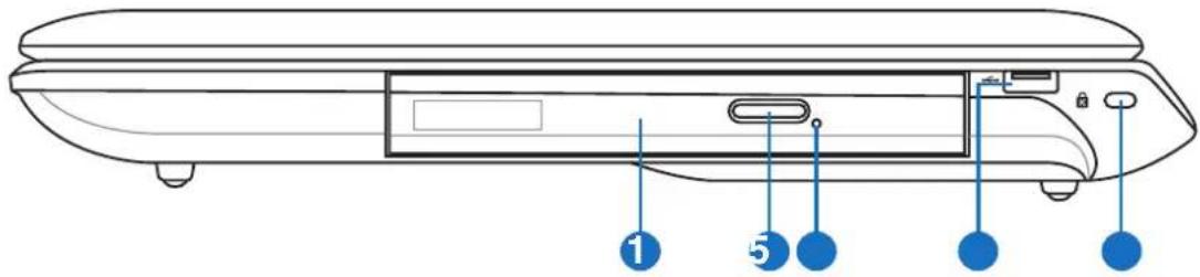 ASUS N50 - Right Side - 1