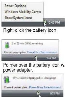ASUS N50 - Checking Battery Power - 4
