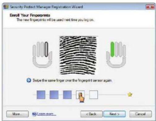 ASUS N50 - Fingerprint Registration (on selected models) - 6