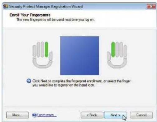 ASUS N50 - Fingerprint Registration (on selected models) cont. - 1