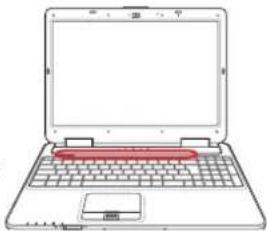 ASUS N50 - Colored Hot Keys - 1