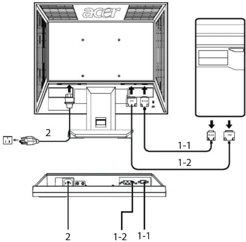 ACER V193B - Steps - 1