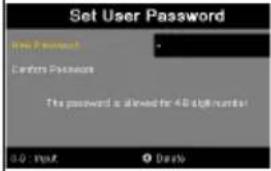 ACER P3150 - Management setting - 5