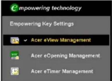 ACER P3150 - Acer Empowering Technology - 1