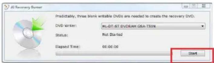 ASUS UL80 - Creating the Recovery DVD: - 1