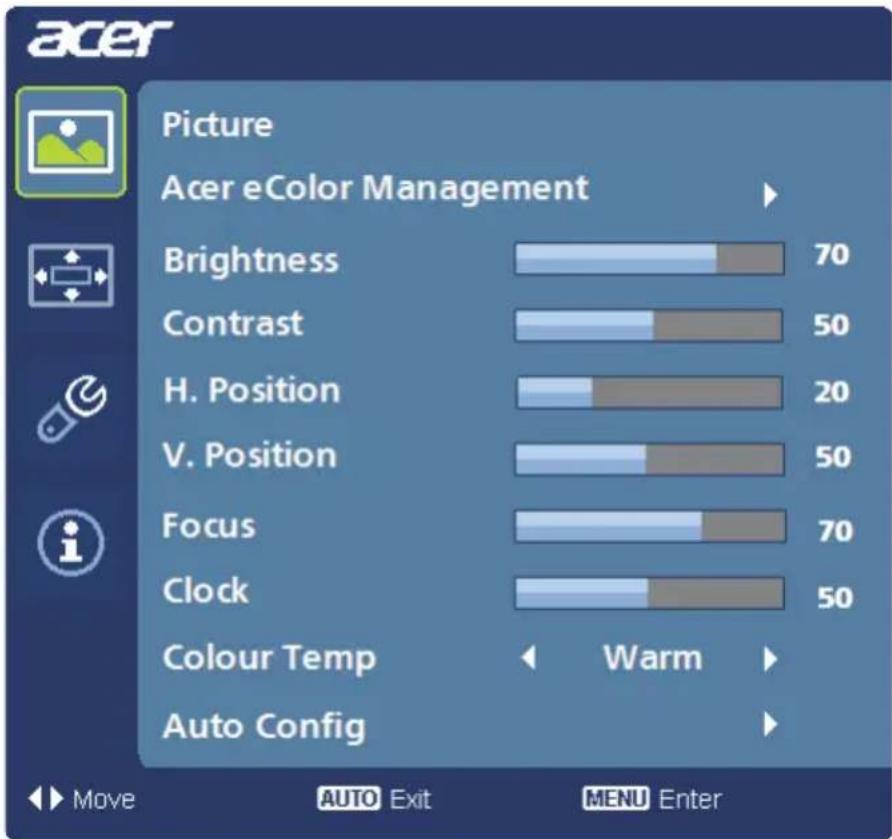 ACER S271H - Operation instructions - 7